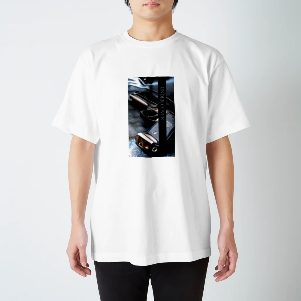 アンダーカバーのアンダーカバー「GUN」縦 Regular Fit T-Shirt