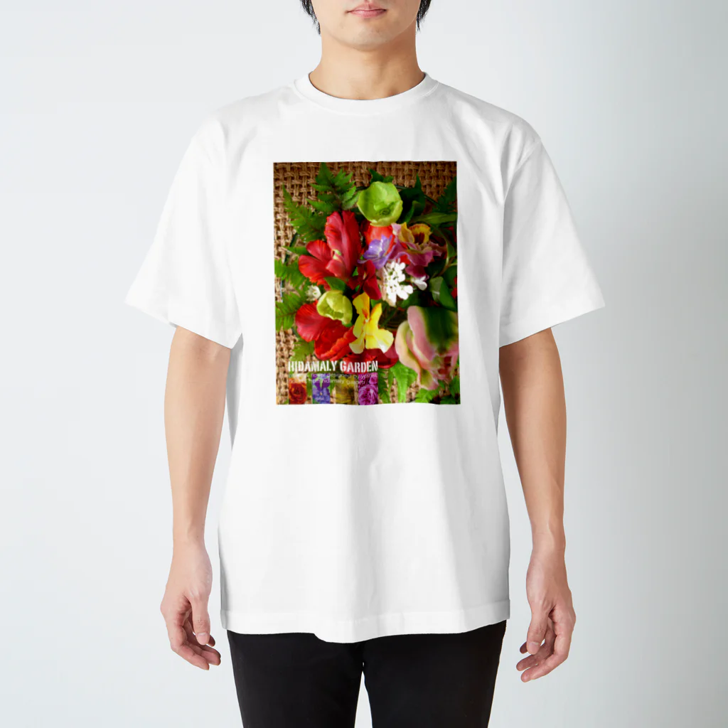 YoShierのhidamaly garden 001 スタンダードTシャツ