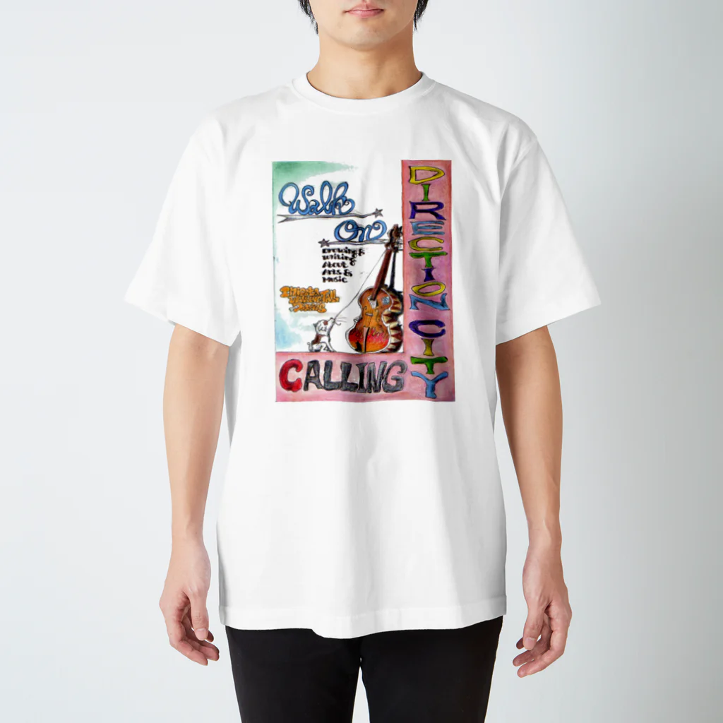 栗原進@夢の空想画家のDirection City Calling Regular Fit T-Shirt