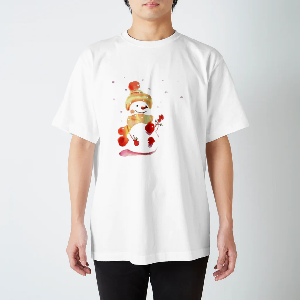 ravenalaのSnowman Regular Fit T-Shirt