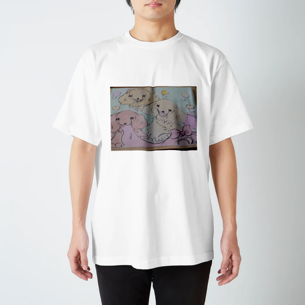 RURUNAのワンコのパーティー Regular Fit T-Shirt