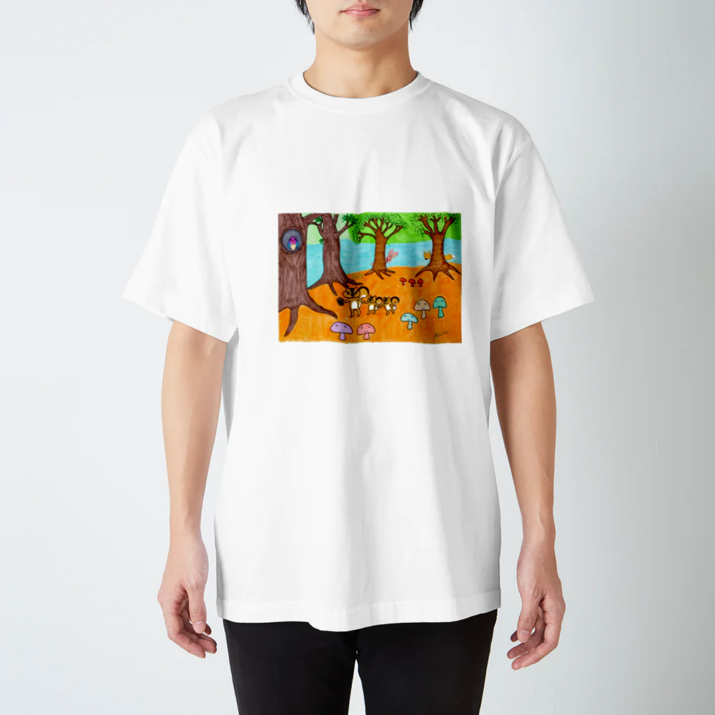 ユリスの森のピクニック スタンダードTシャツ