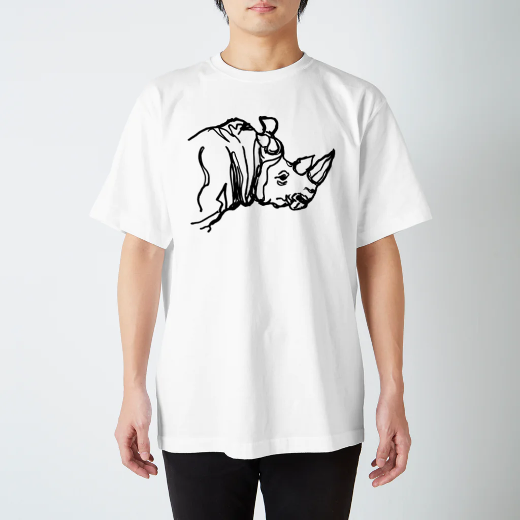 ttsoulの犀 スタンダードTシャツ