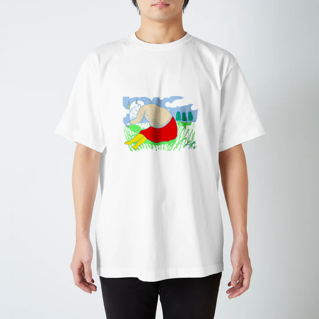 marumiechandayoのひつじのゆめ スタンダードTシャツ