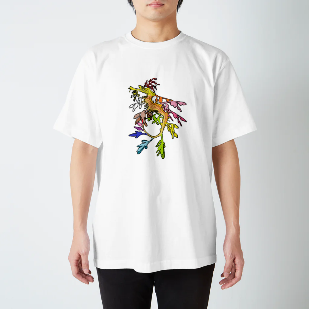 nobuのタツノオトシゴ スタンダードTシャツ