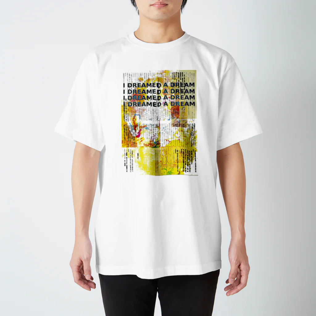 九十現音の『ラヴ・ラヴ・ラヴ』本文コラージュB Regular Fit T-Shirt