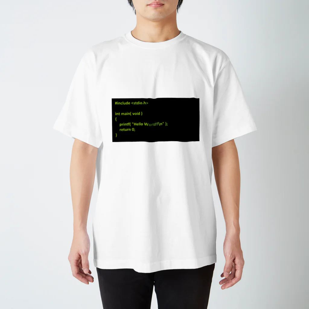 hf8854のHello World!! スタンダードTシャツ