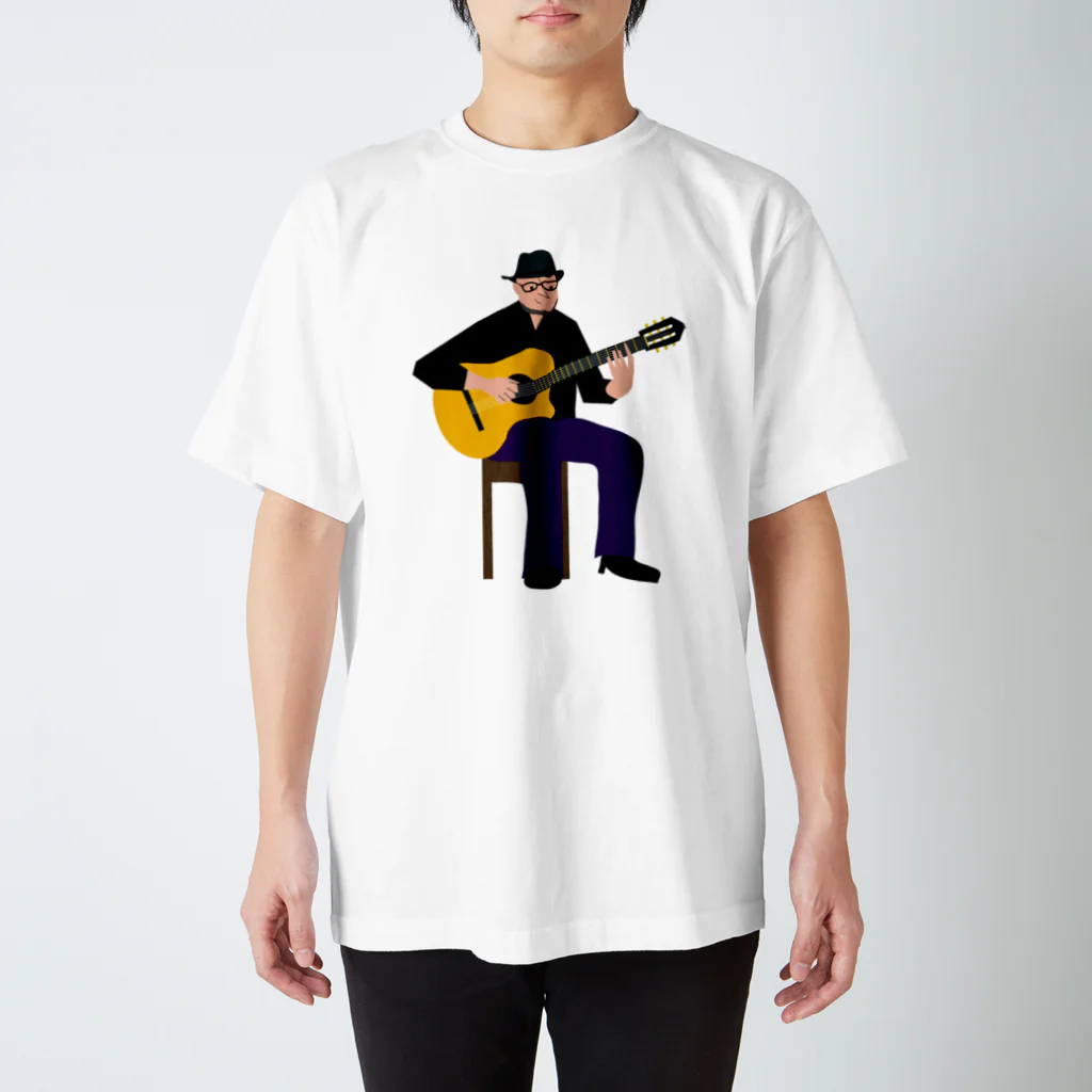 ツルマルデザインのmusician abe-san スタンダードTシャツ