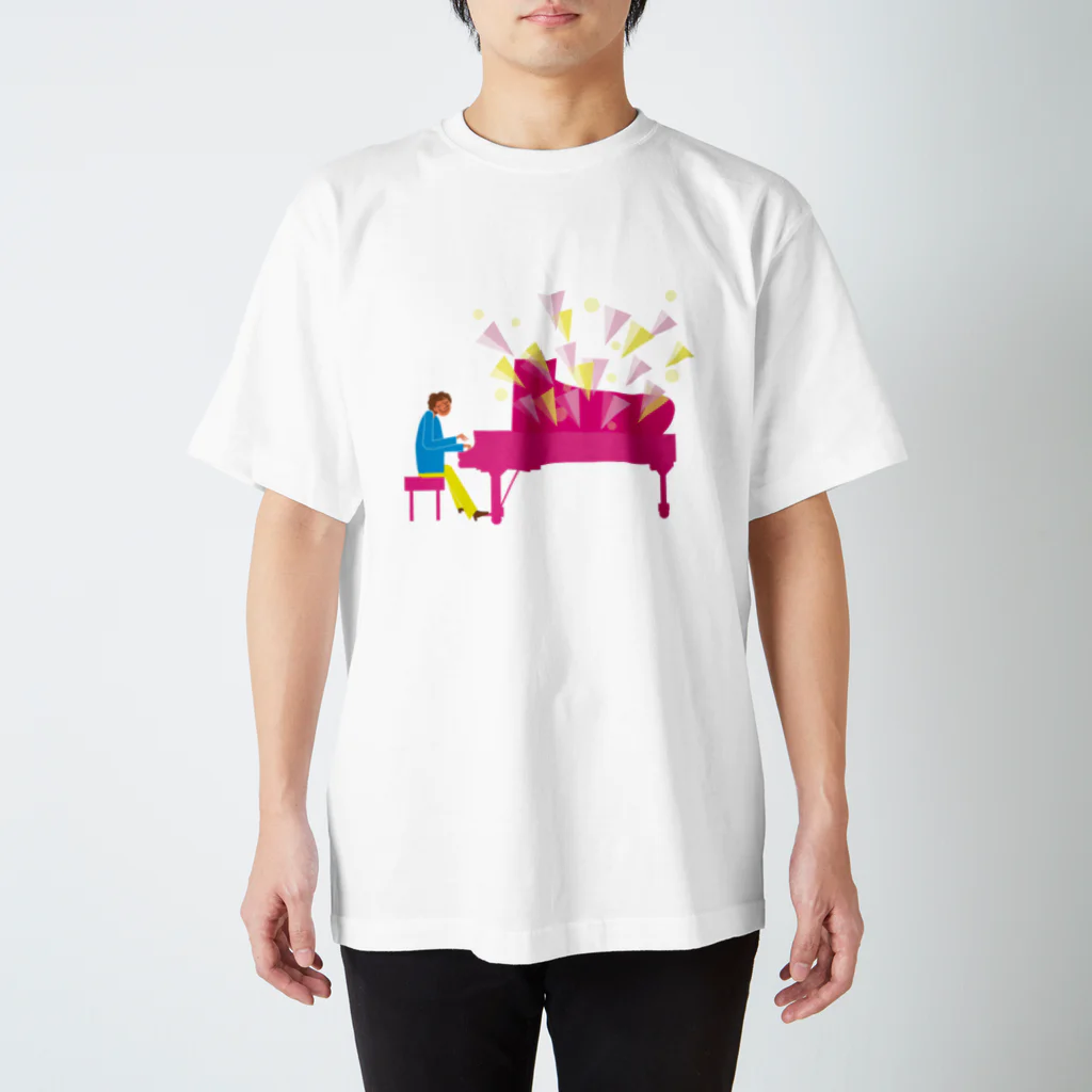 ツルマルデザインのmusician ryotaro-san スタンダードTシャツ