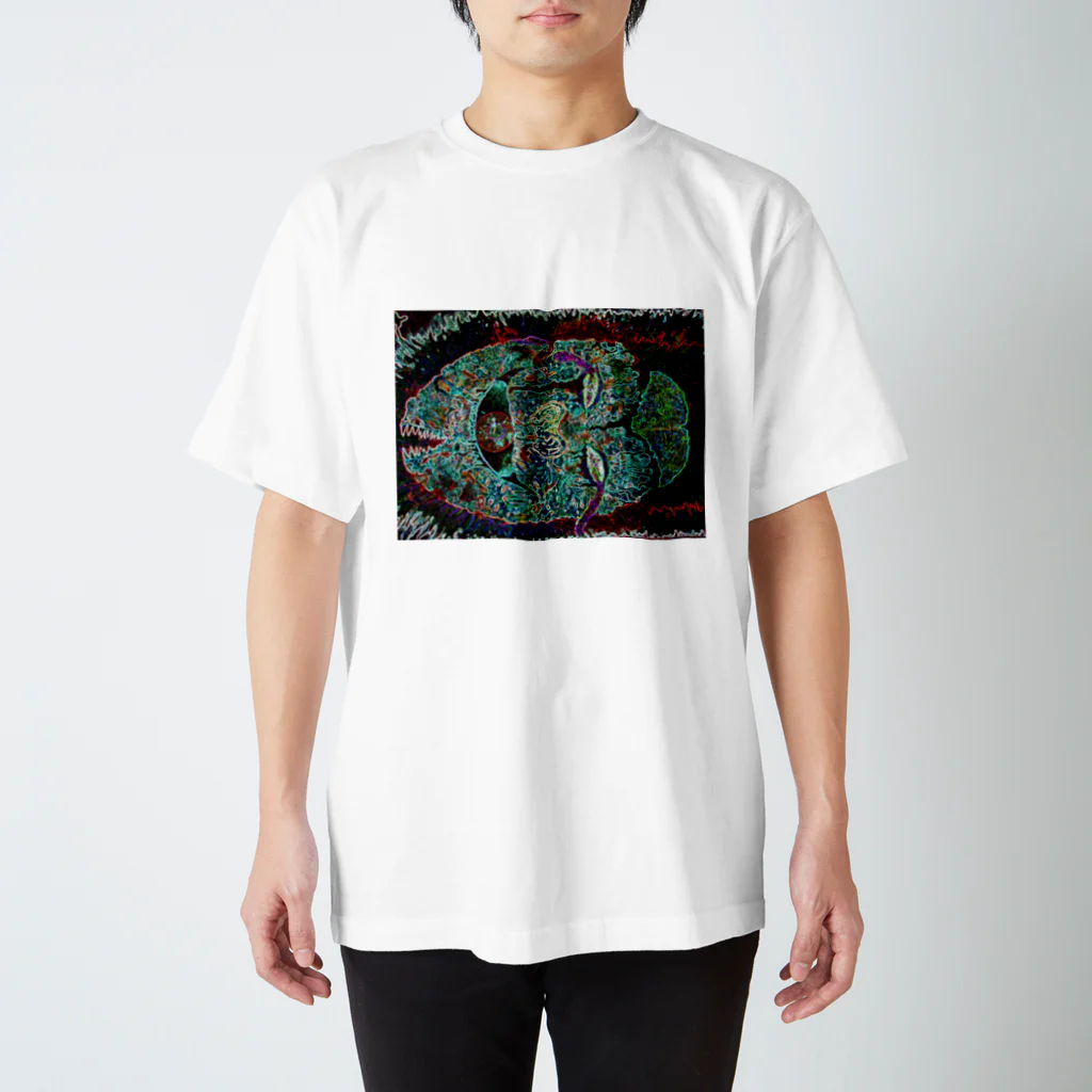 猫村哲の真怪魚 Regular Fit T-Shirt