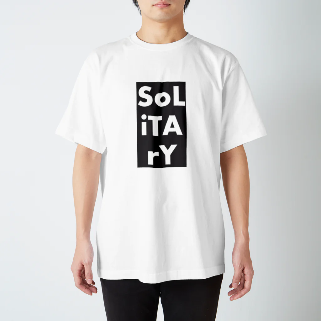 アシベズヘアのSoLiTArY White & Revolver スタンダードTシャツ