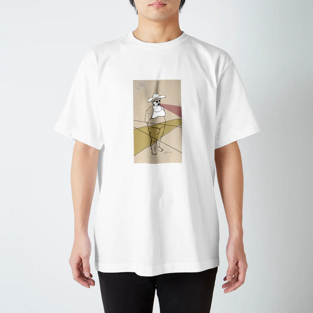 poponasuのRussian BBA Regular Fit T-Shirt