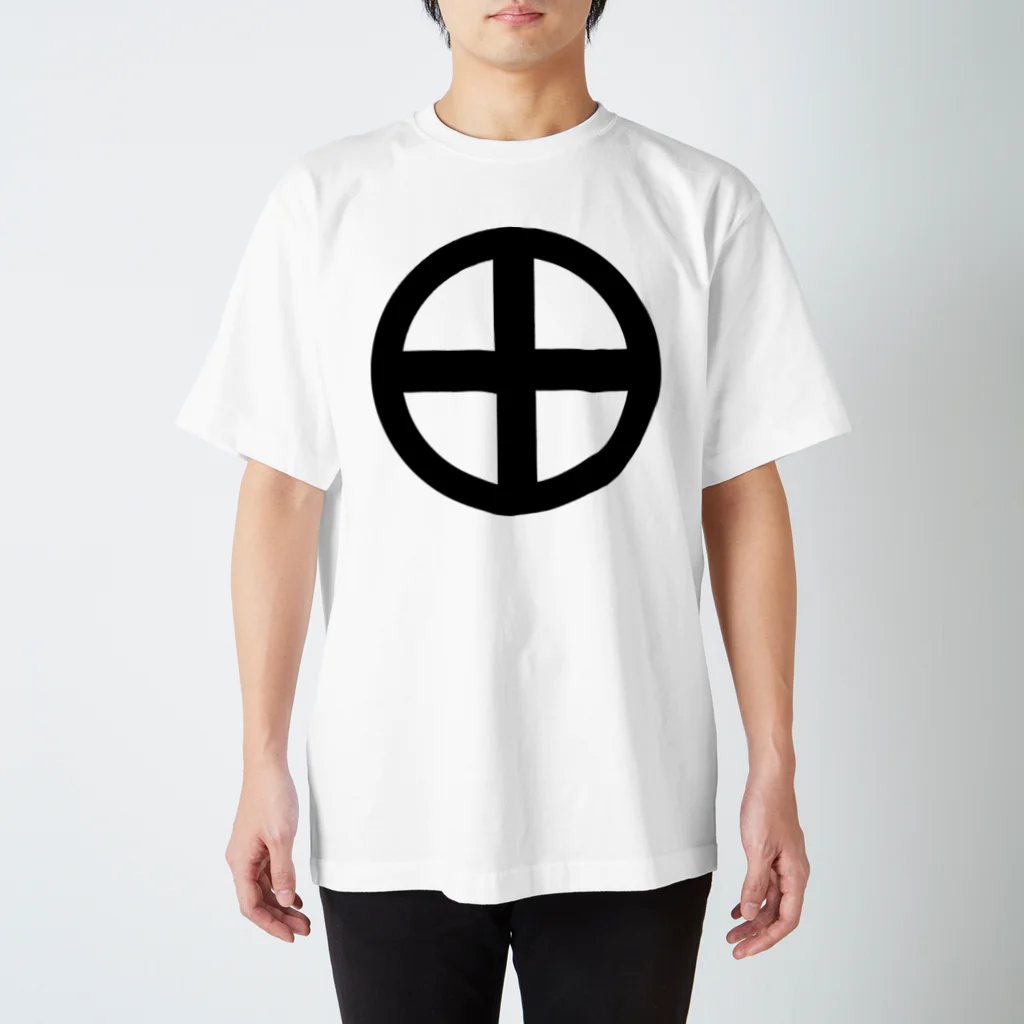 日本の家紋 轡 Regular Fit T-Shirt