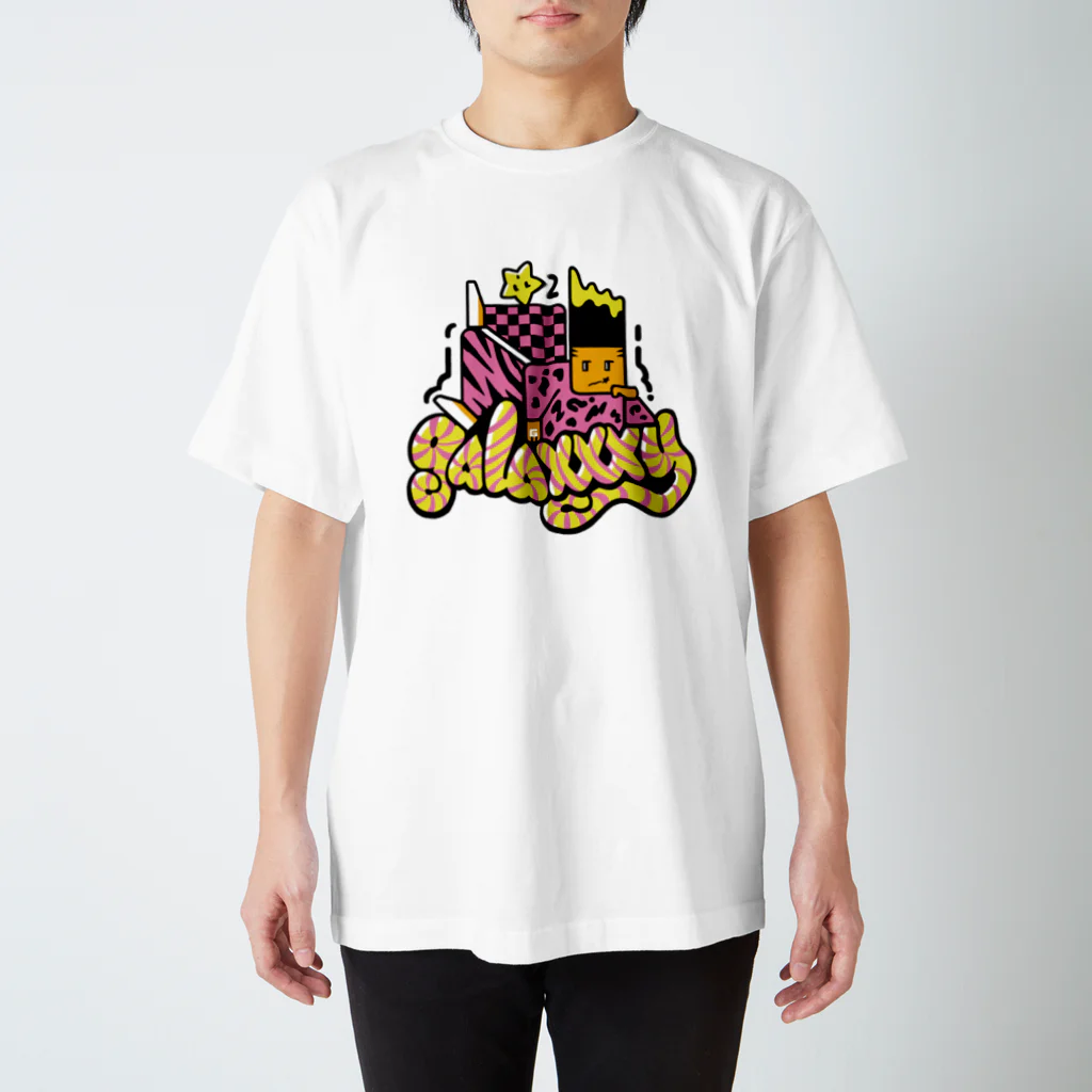 galaxxxyのFLAT TOP スタンダードTシャツ