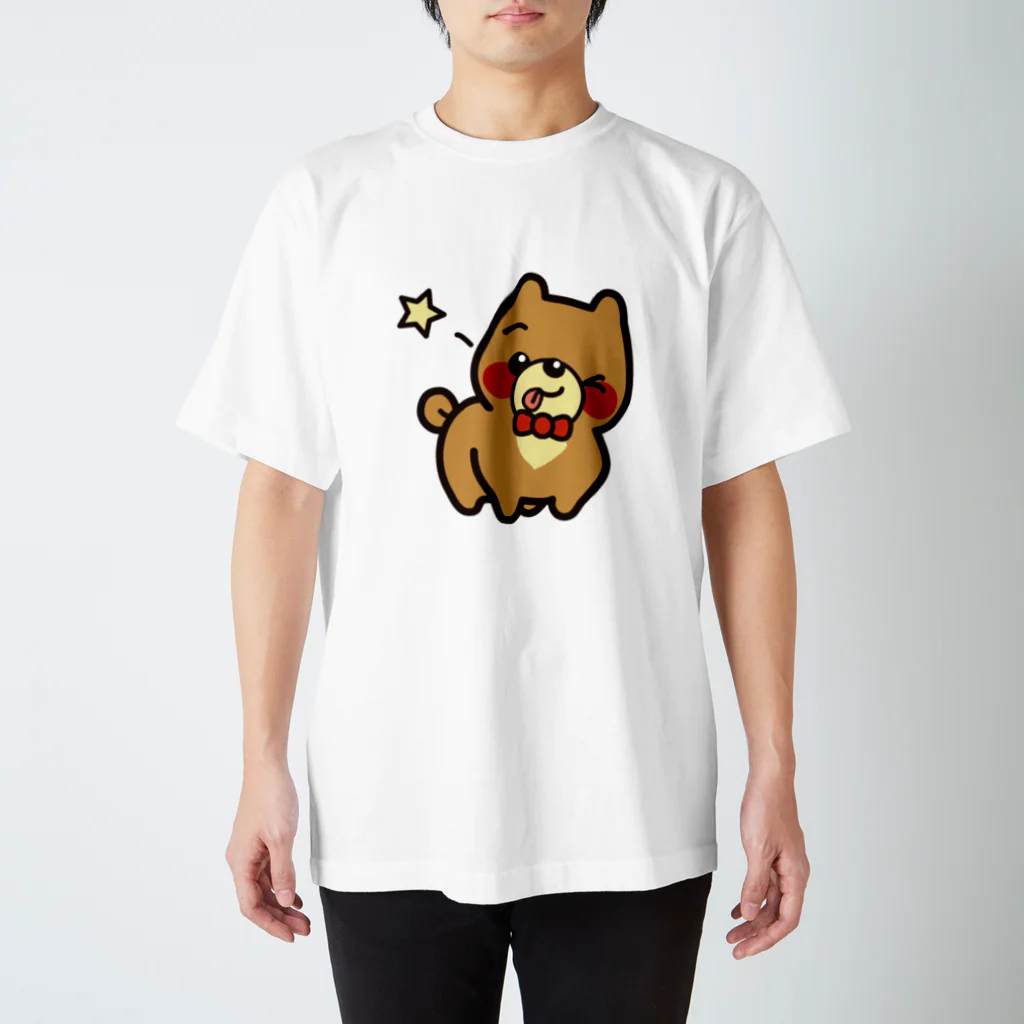 モコポメのモコポメ　てへぺろ スタンダードTシャツ