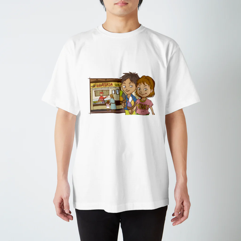 ZEROTOPのGELATERIA スタンダードTシャツ