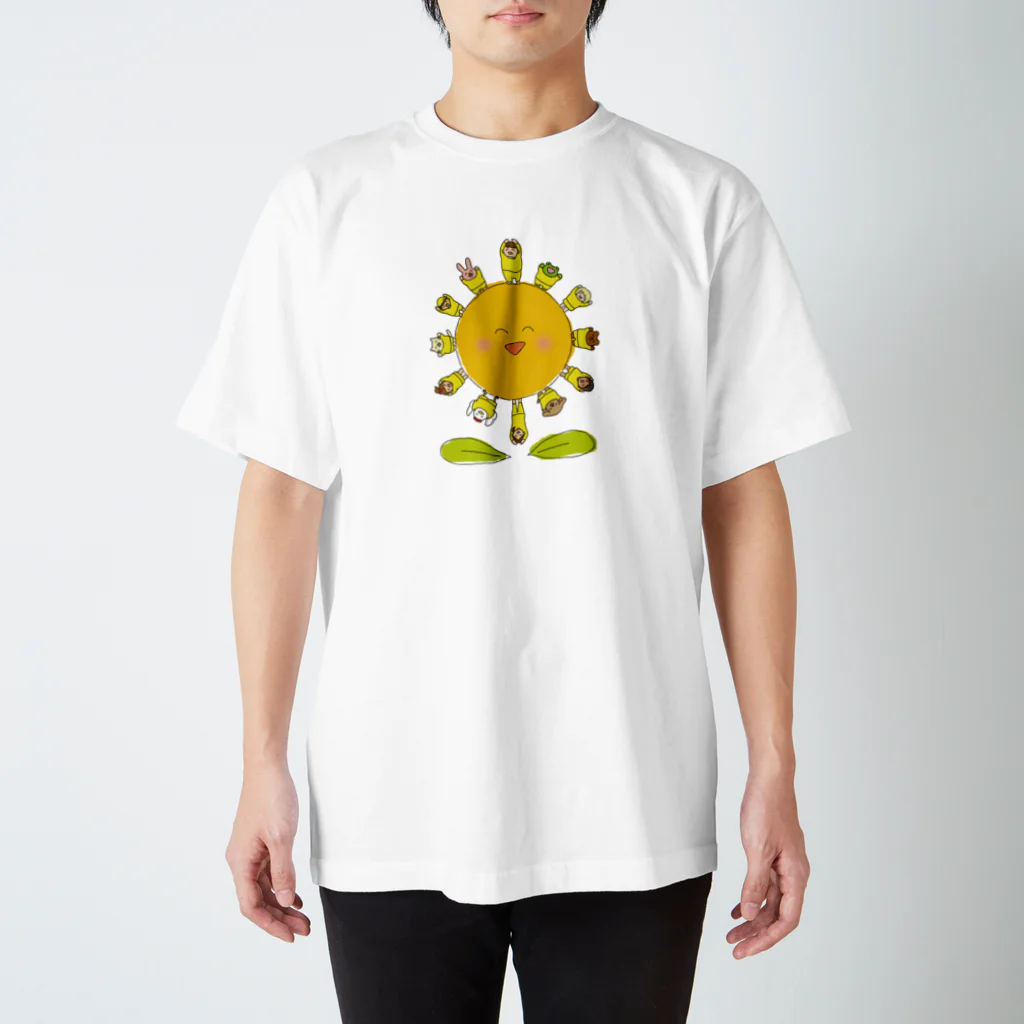 やまむらともよのひまわりフレンズ Regular Fit T-Shirt