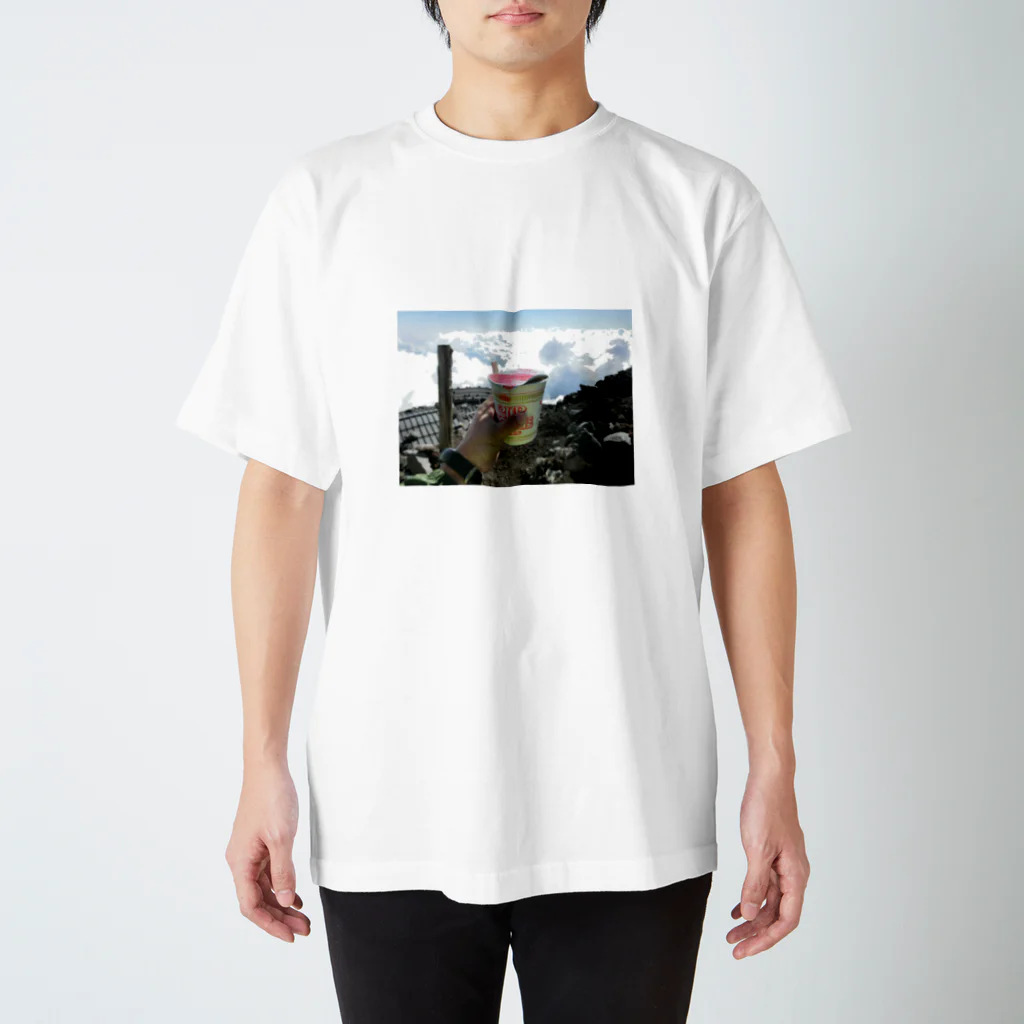 Sword ▲ Peaksの富士8合目ヌードル スタンダードTシャツ