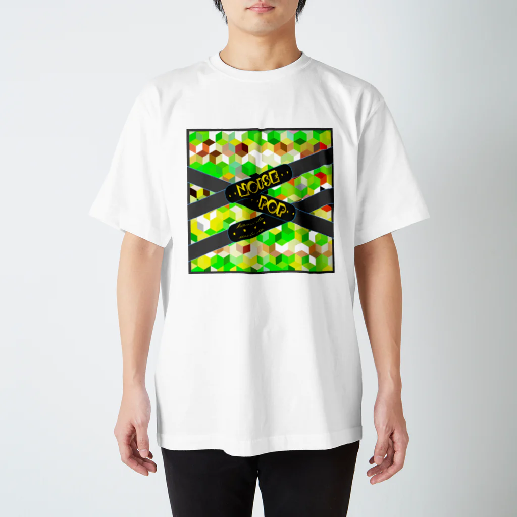 hansoloのwebsitemodel（Green） スタンダードTシャツ