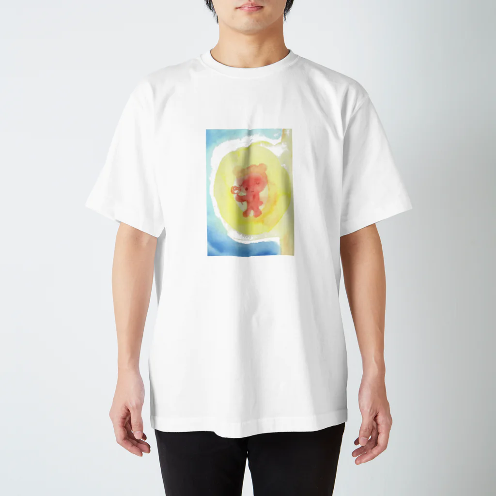 おさないまことのはなくまさん Regular Fit T-Shirt