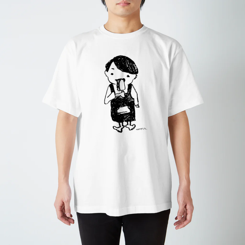 fe_ve_のTOKYO-KODOMO（おとこのこ１）白 Regular Fit T-Shirt