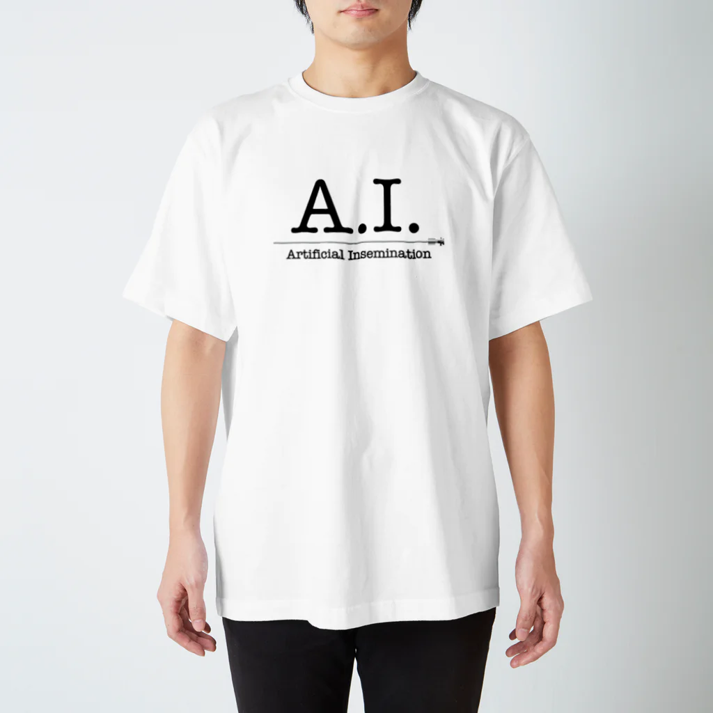 牛のTシャツ屋のA.I. スタンダードTシャツ