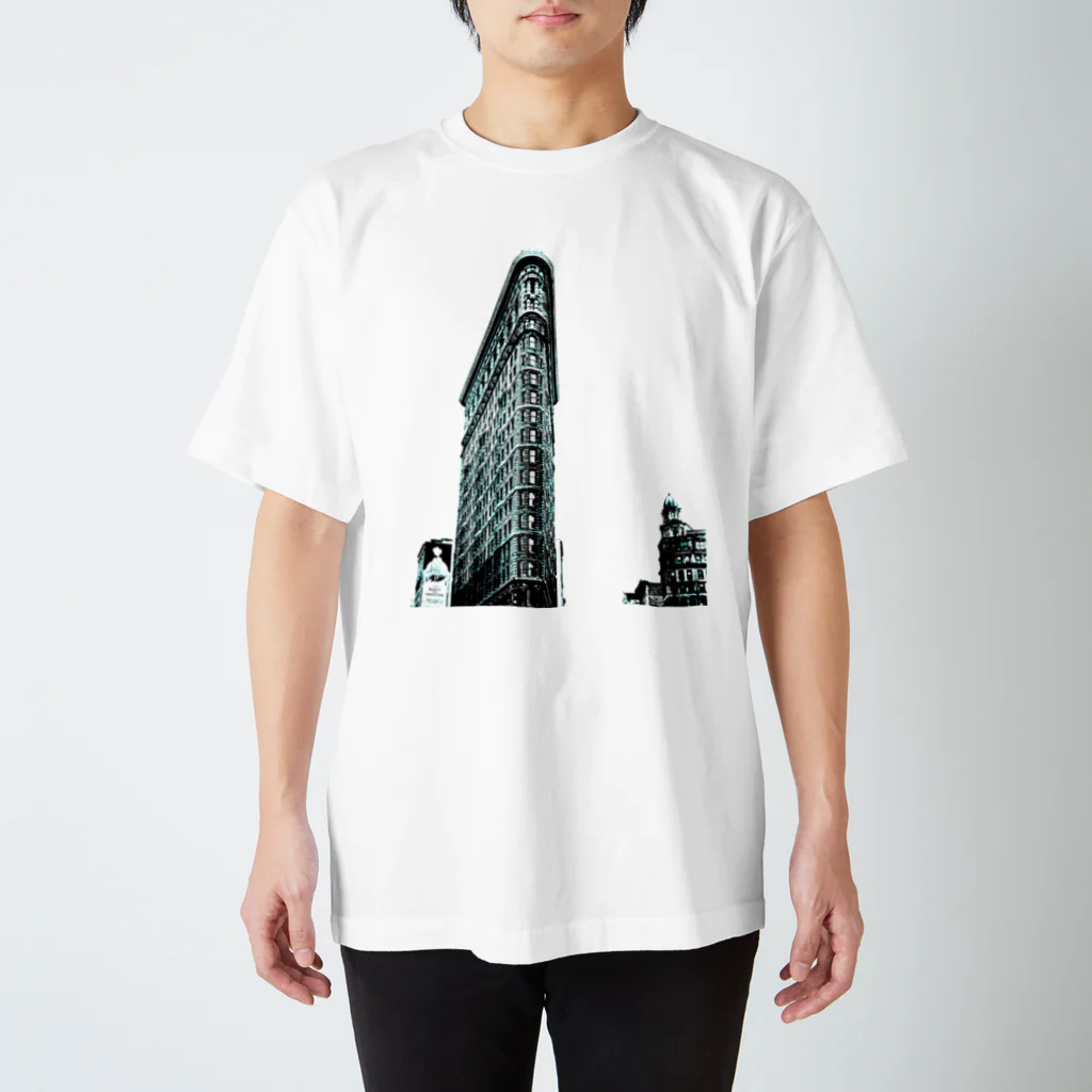 その物語を忘れない。のBerenice Abbott: Flatiron Building, Broadway and Fifth Avenue, New York, 1938 スタンダードTシャツ