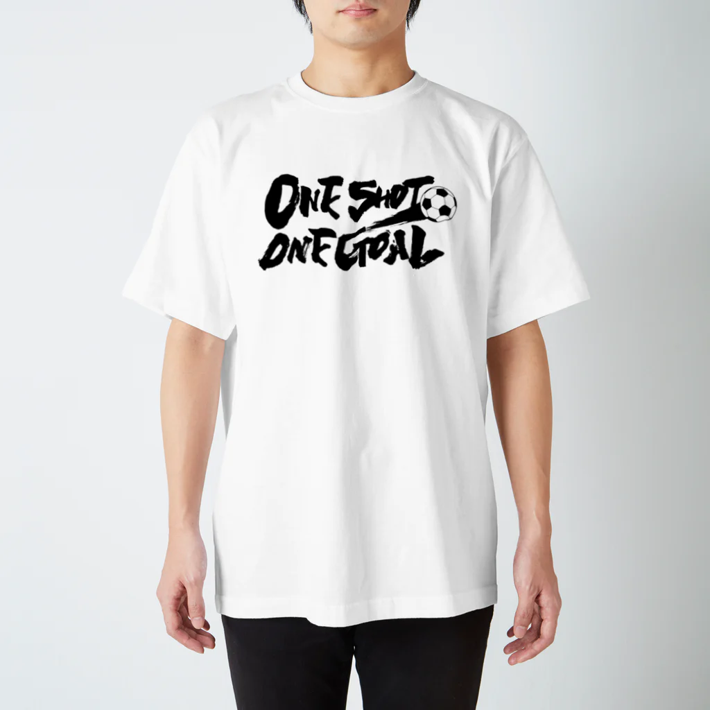 burnworks designのOne Shot One Goal スタンダードTシャツ