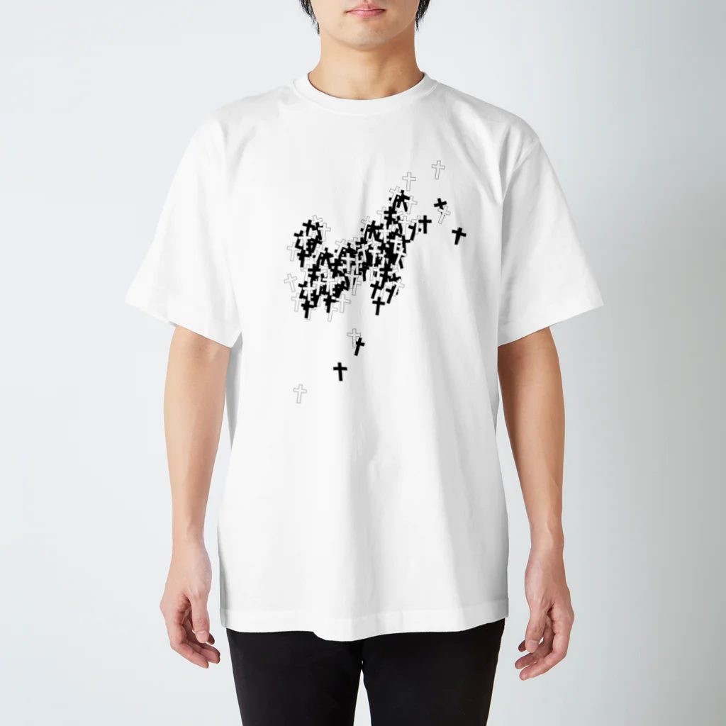 burnworks designのCross スタンダードTシャツ