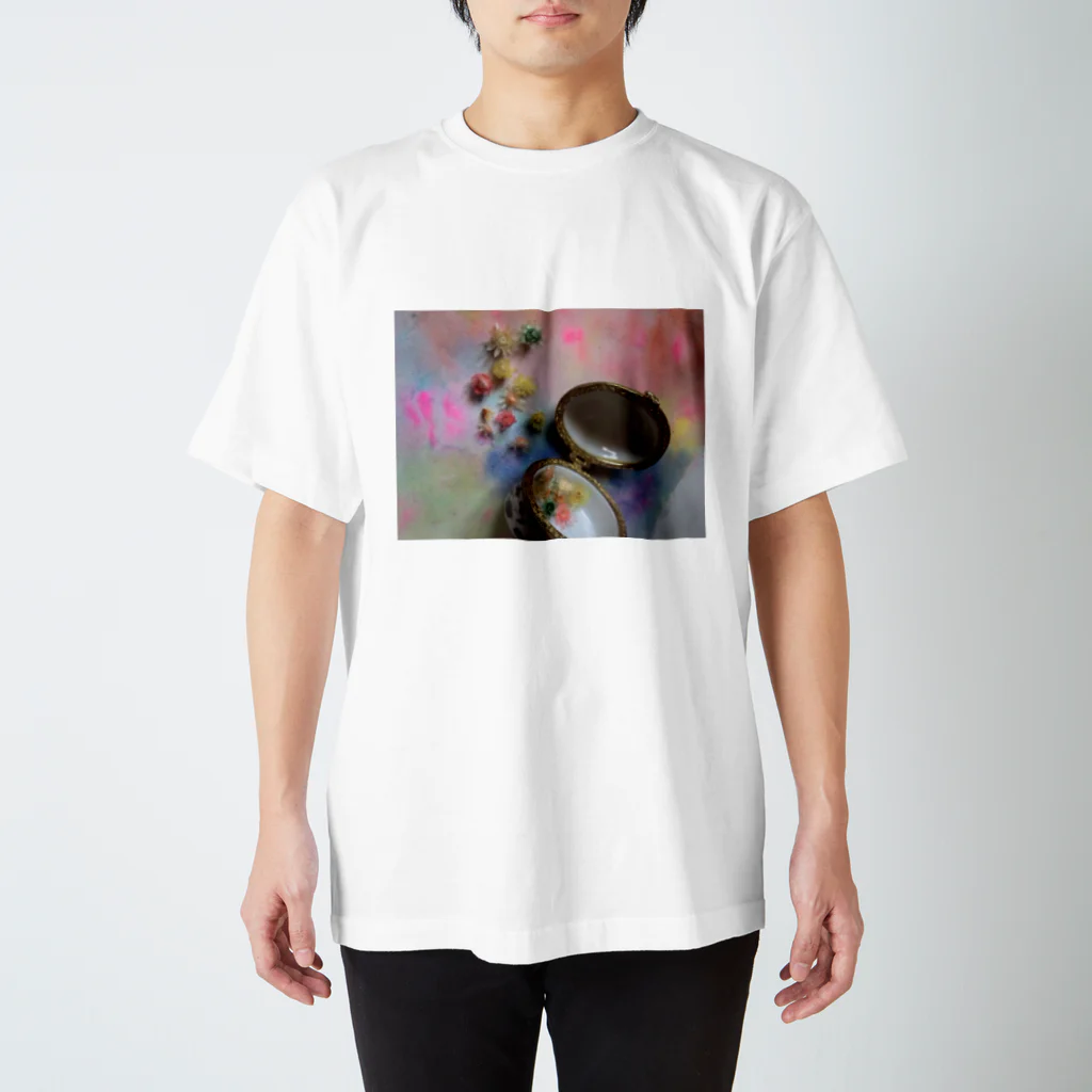 来宮昌仁の花と空と Regular Fit T-Shirt