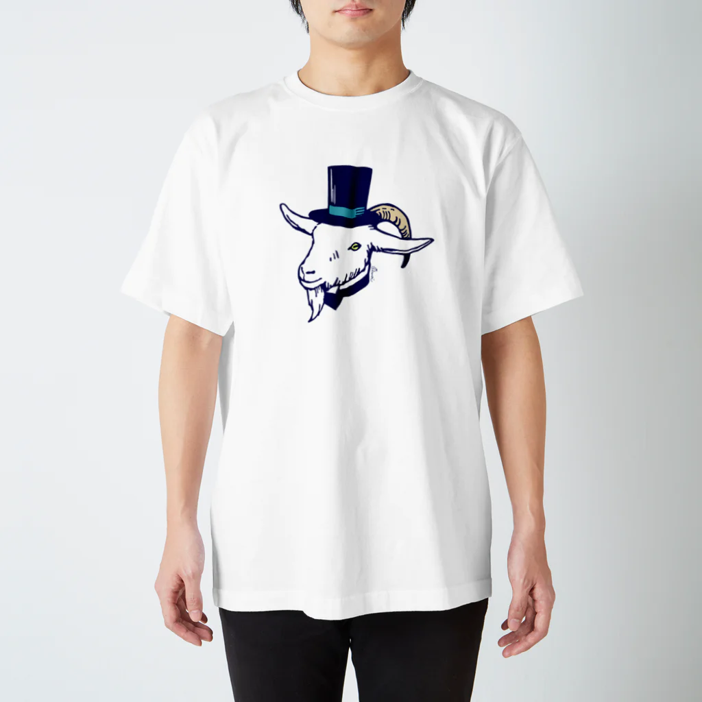 awoiのヤギ紳士 Regular Fit T-Shirt