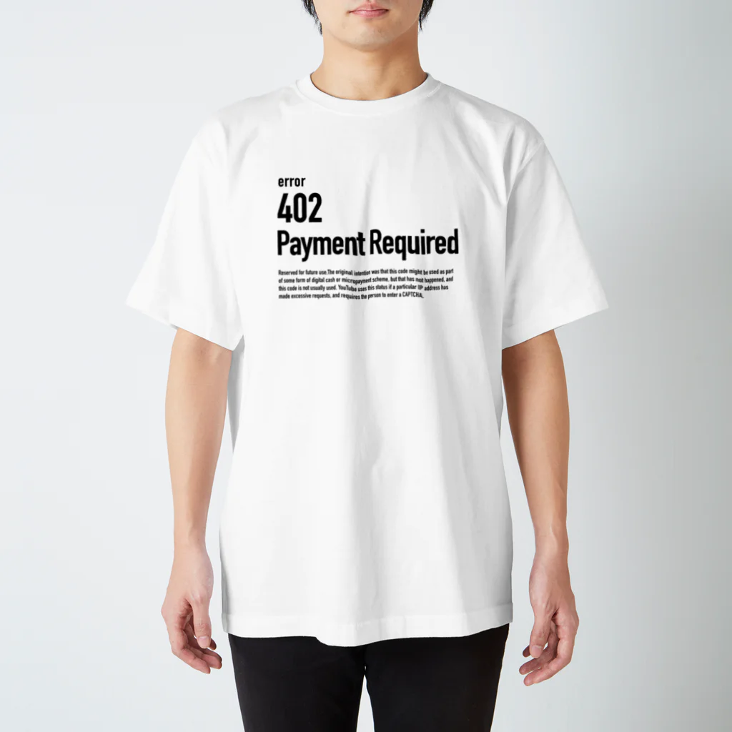 kengochiの402 Payment Required Regular Fit T-Shirt