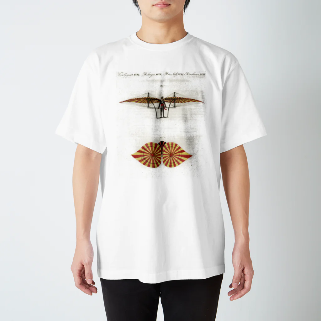 J. Jeffery Print Galleryの18世紀の飛行機 スタンダードTシャツ