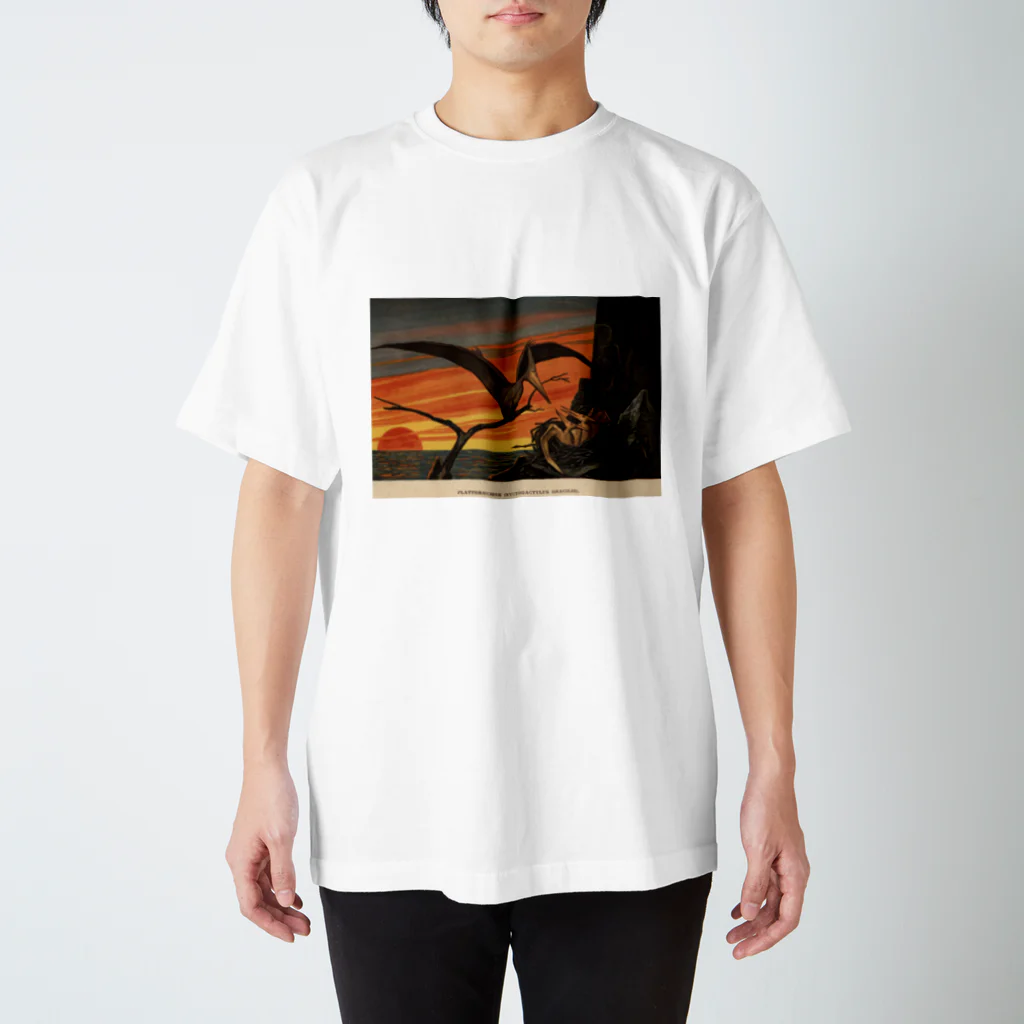 J. Jeffery Print Galleryの恐竜 スタンダードTシャツ