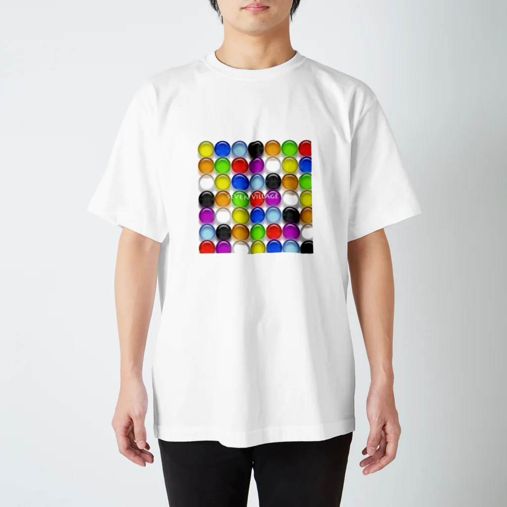 Seven Villageのドット柄 スタンダードTシャツ