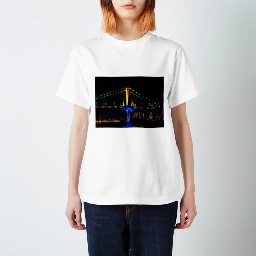 yamano3201のレインボーブリッジ スタンダードTシャツ