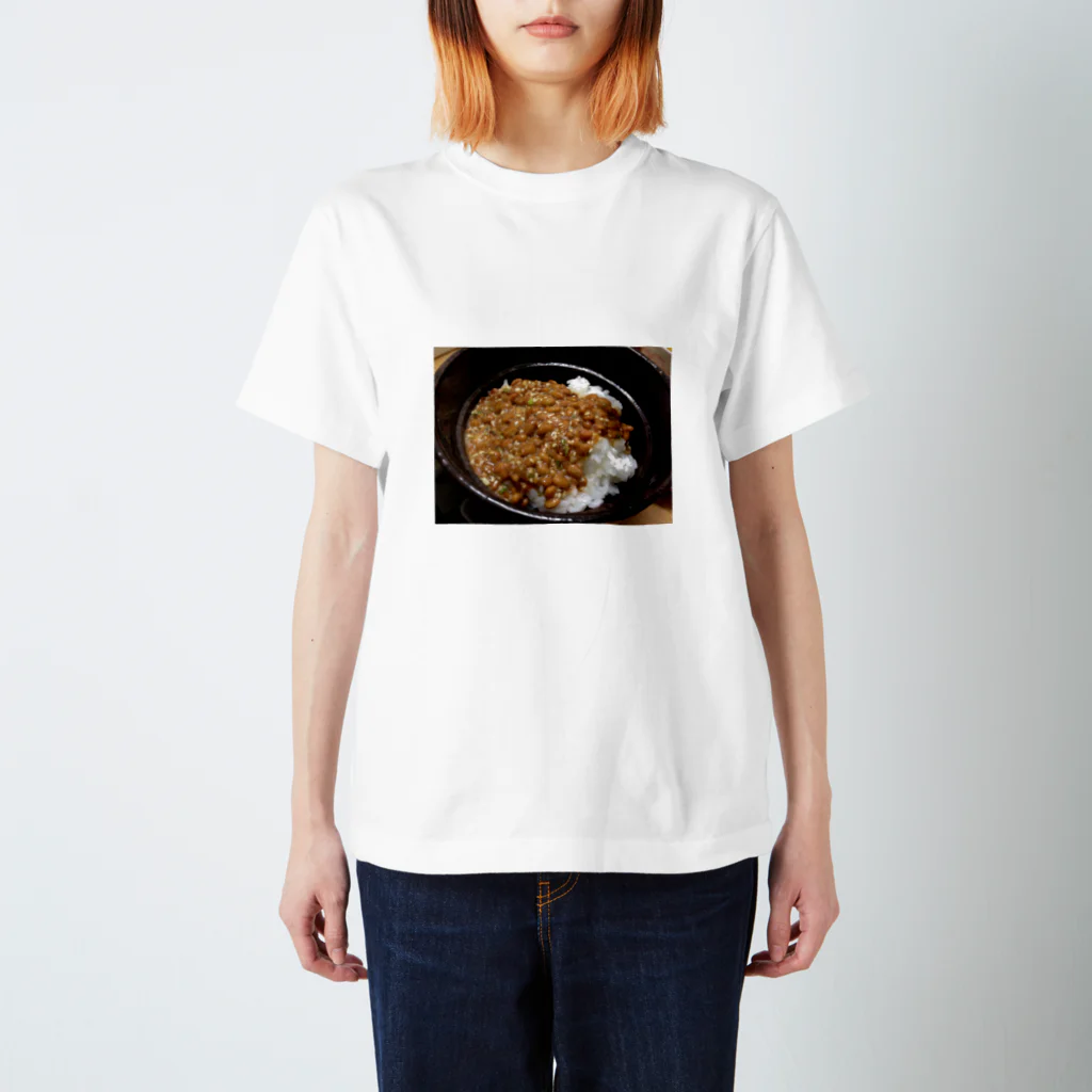 oradasuの納豆ごはん スタンダードTシャツ