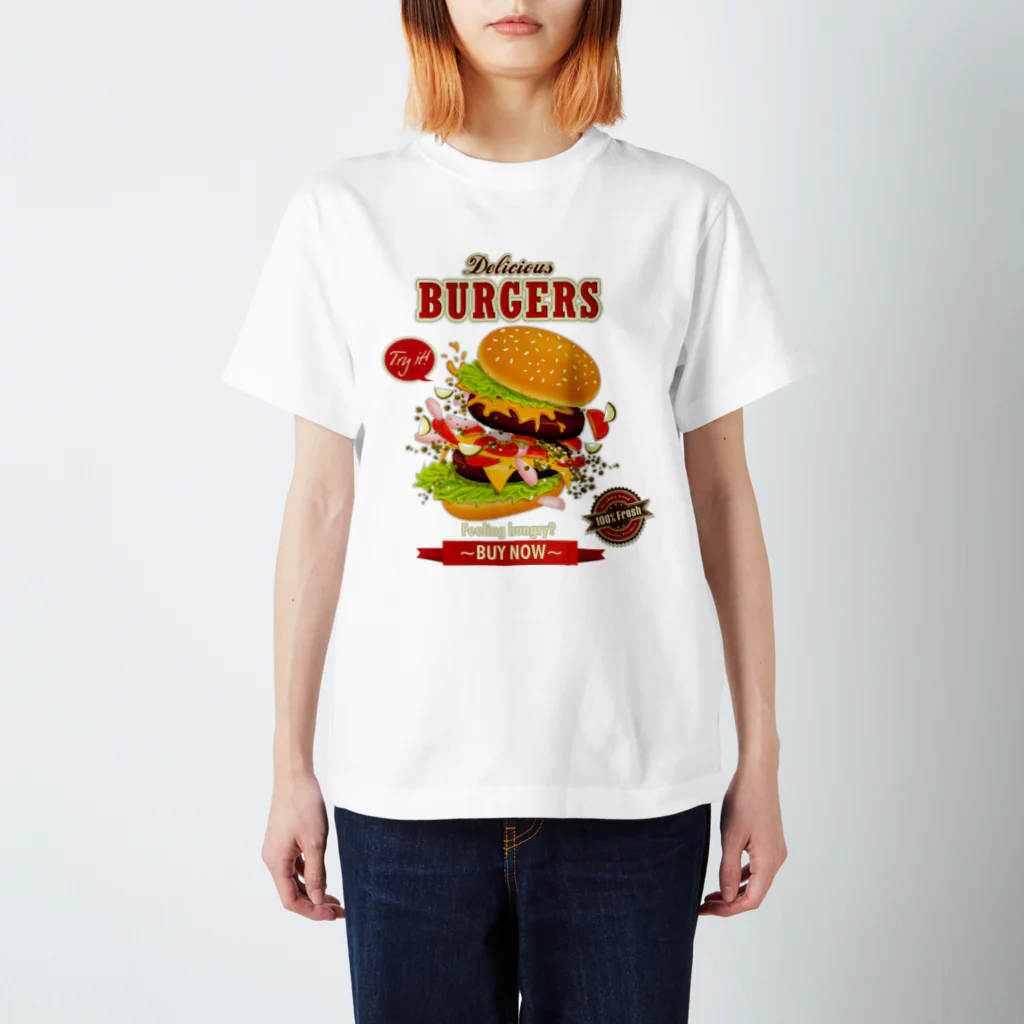 GRAPHICAのHamburger Series スタンダードTシャツ