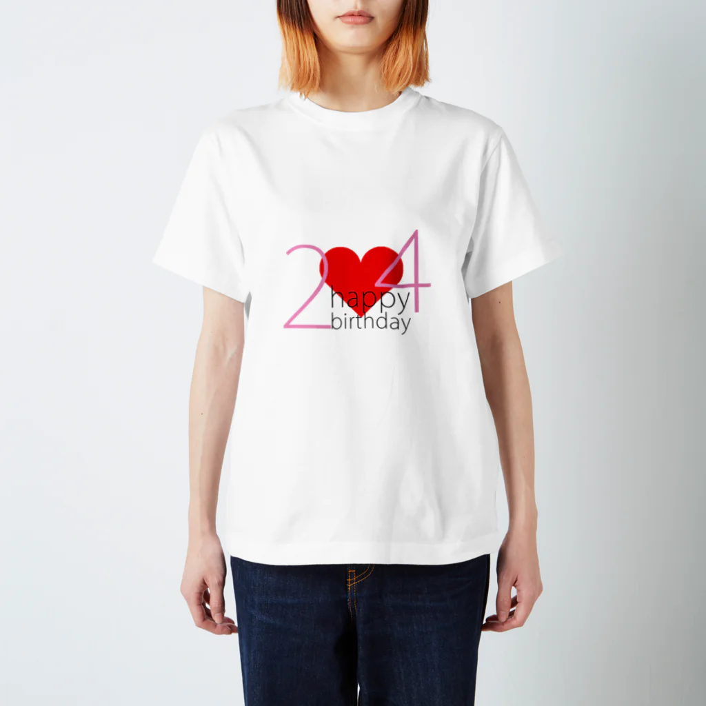 ナミルスナのhappy 24 no3 スタンダードTシャツ