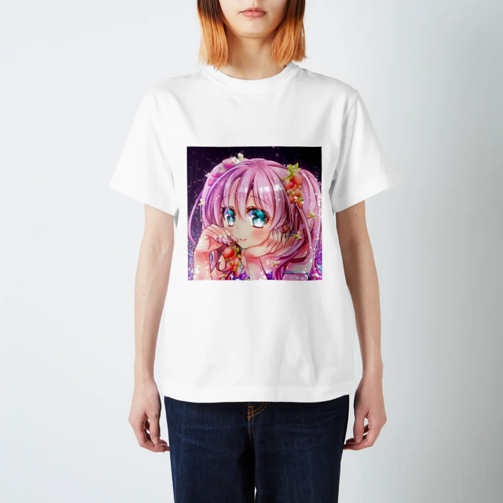 月夜CREATIVEの苺姫 Regular Fit T-Shirt