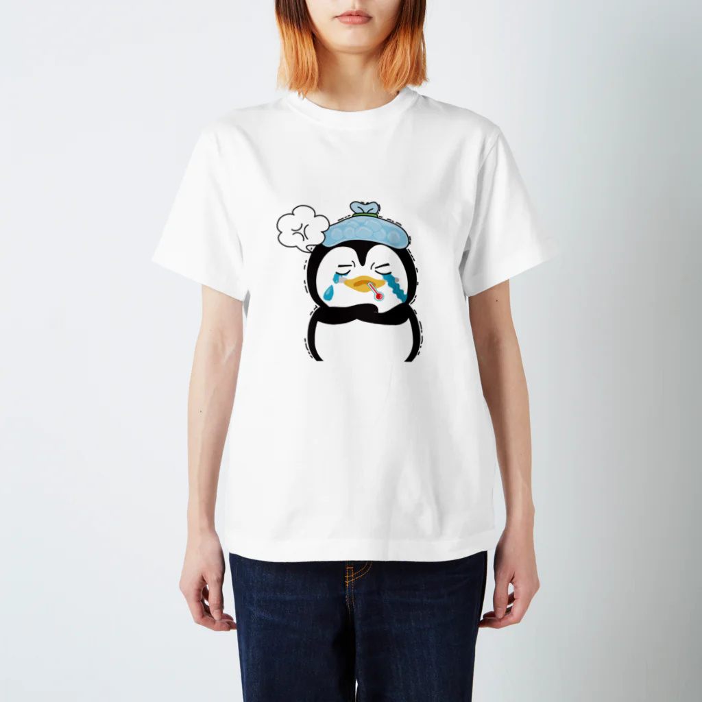 accの風邪引きペンギン スタンダードTシャツ