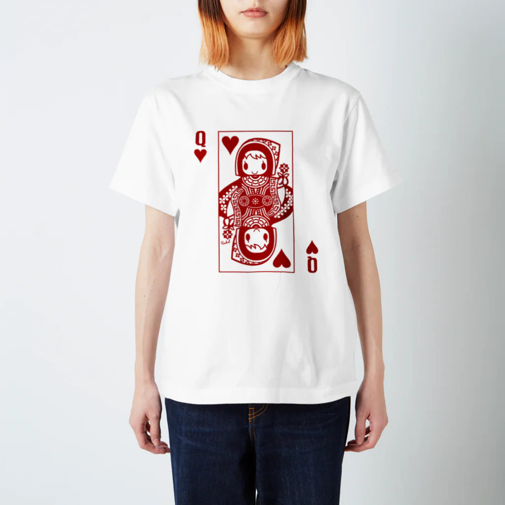 RachelのQUEEN OF HEARTS Regular Fit T-Shirt