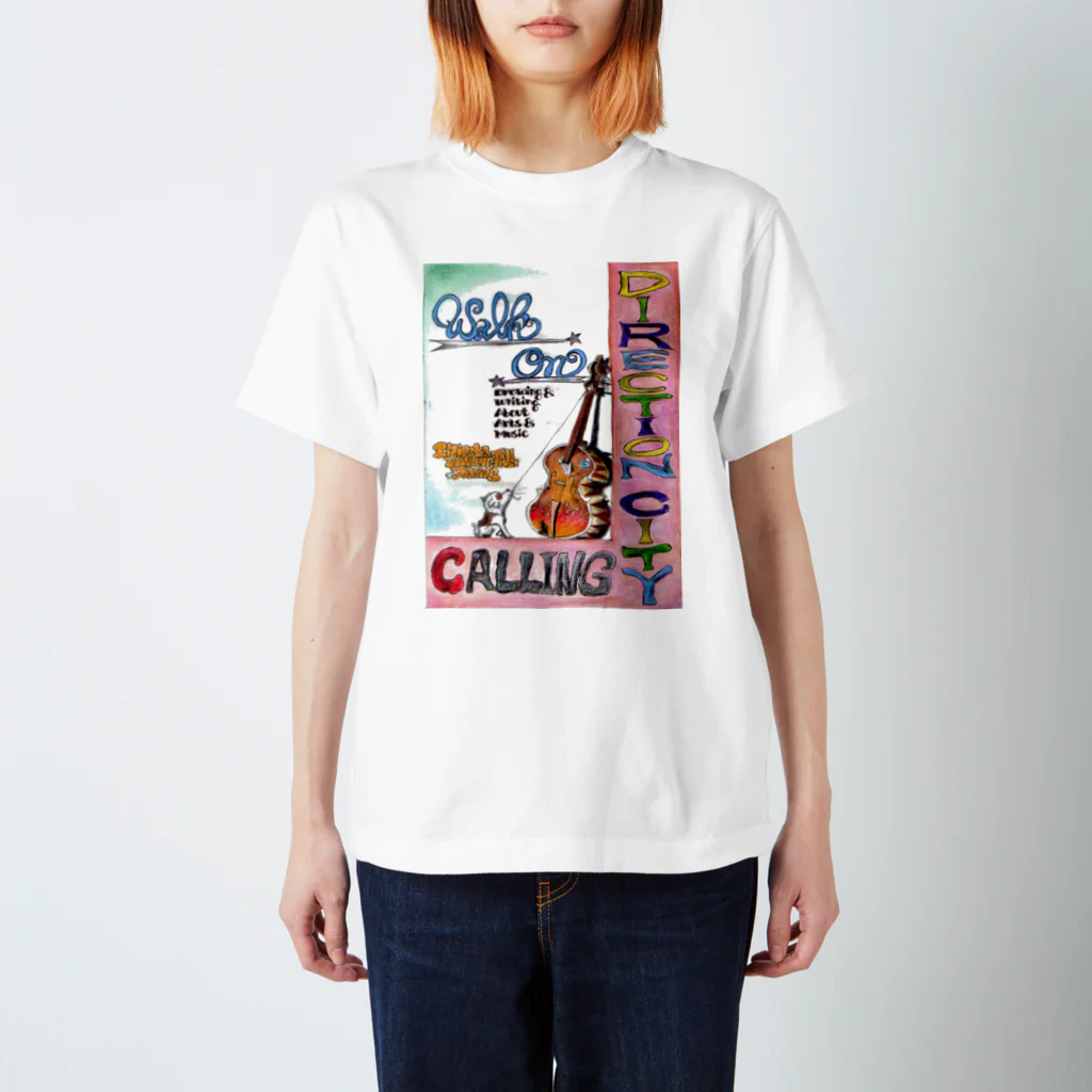 栗原進@夢の空想画家のDirection City Calling スタンダードTシャツ