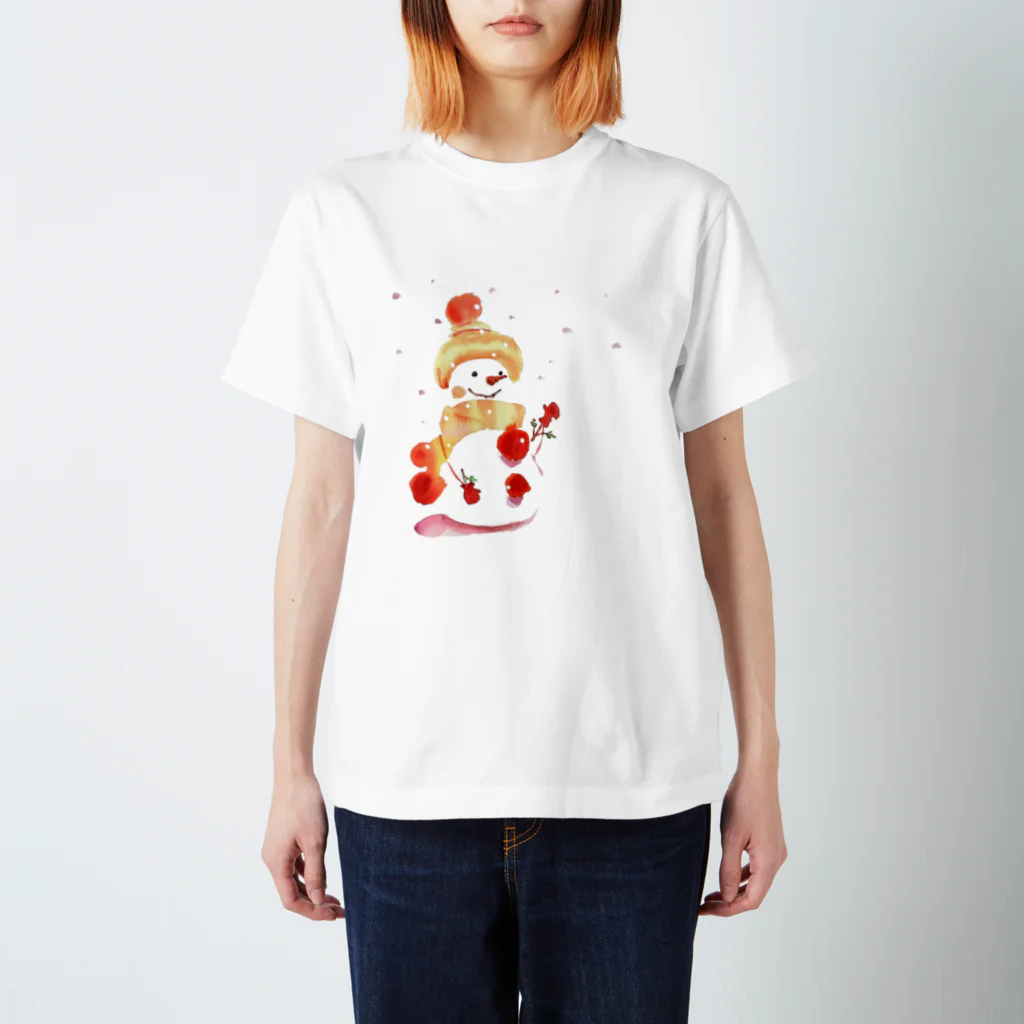 ravenalaのSnowman Regular Fit T-Shirt