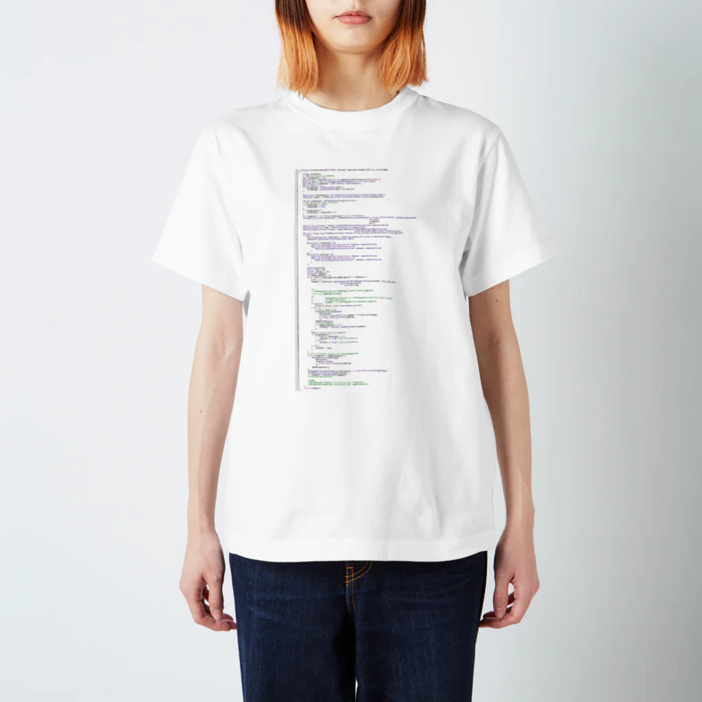 bugcloudのソースコード(Objective-C) Regular Fit T-Shirt