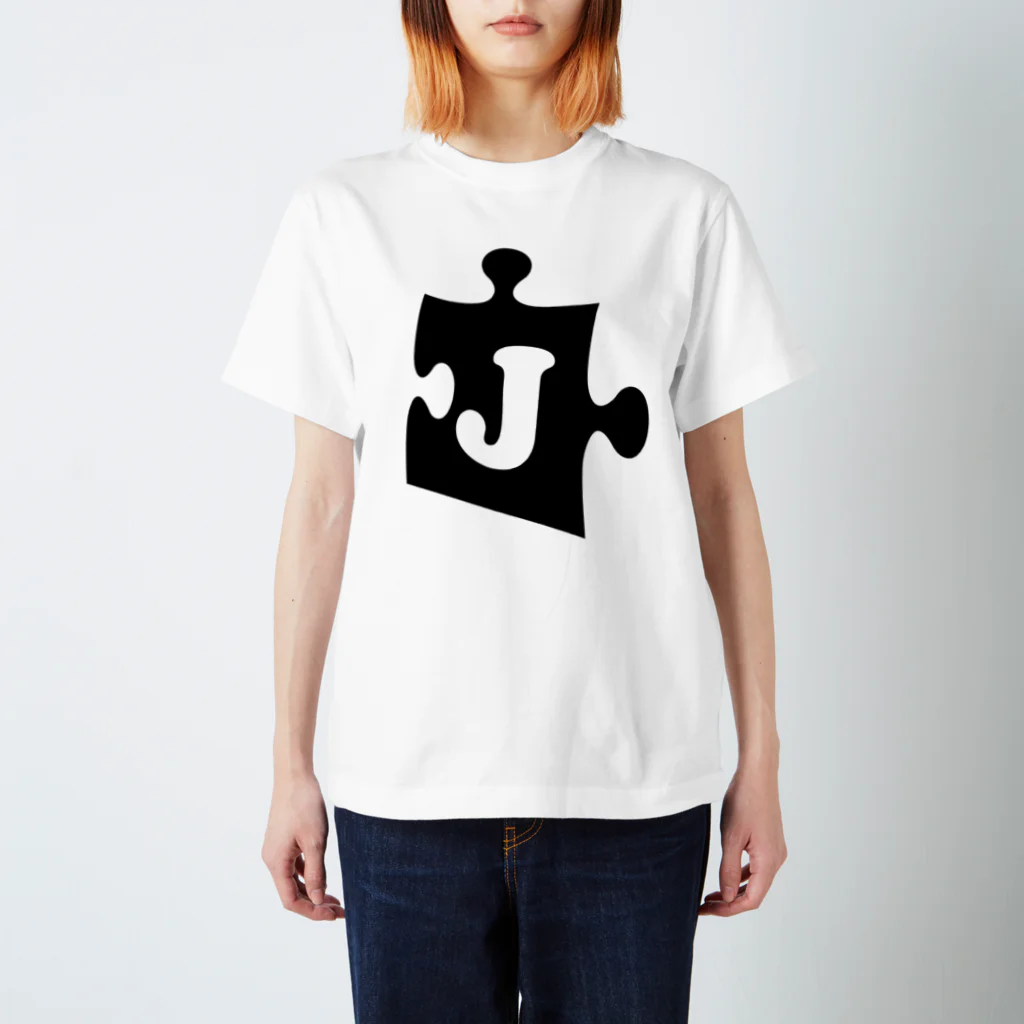 Three Chickens MITAKAのJIGSAWS / Logo-2 T スタンダードTシャツ