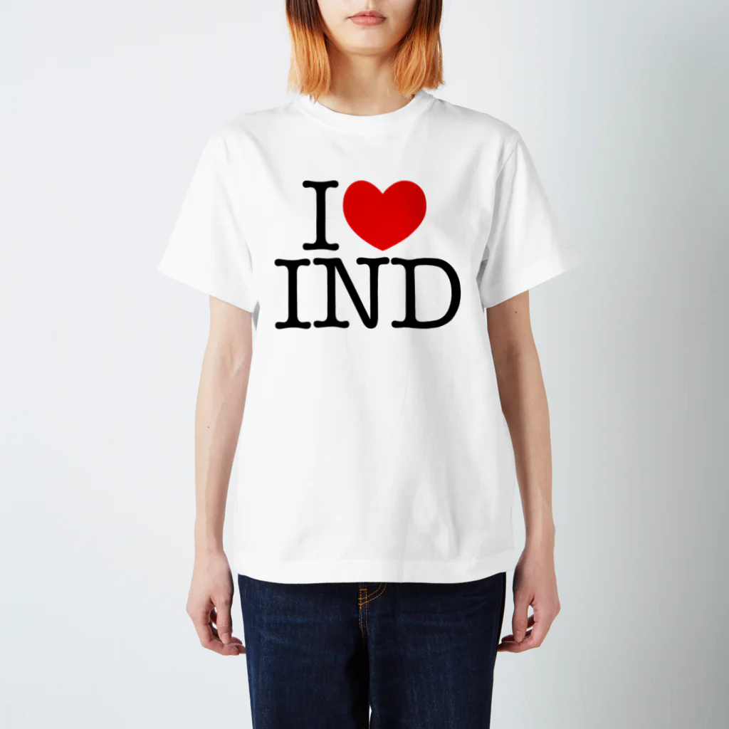 インドビザセンターのI LOVE IND Regular Fit T-Shirt