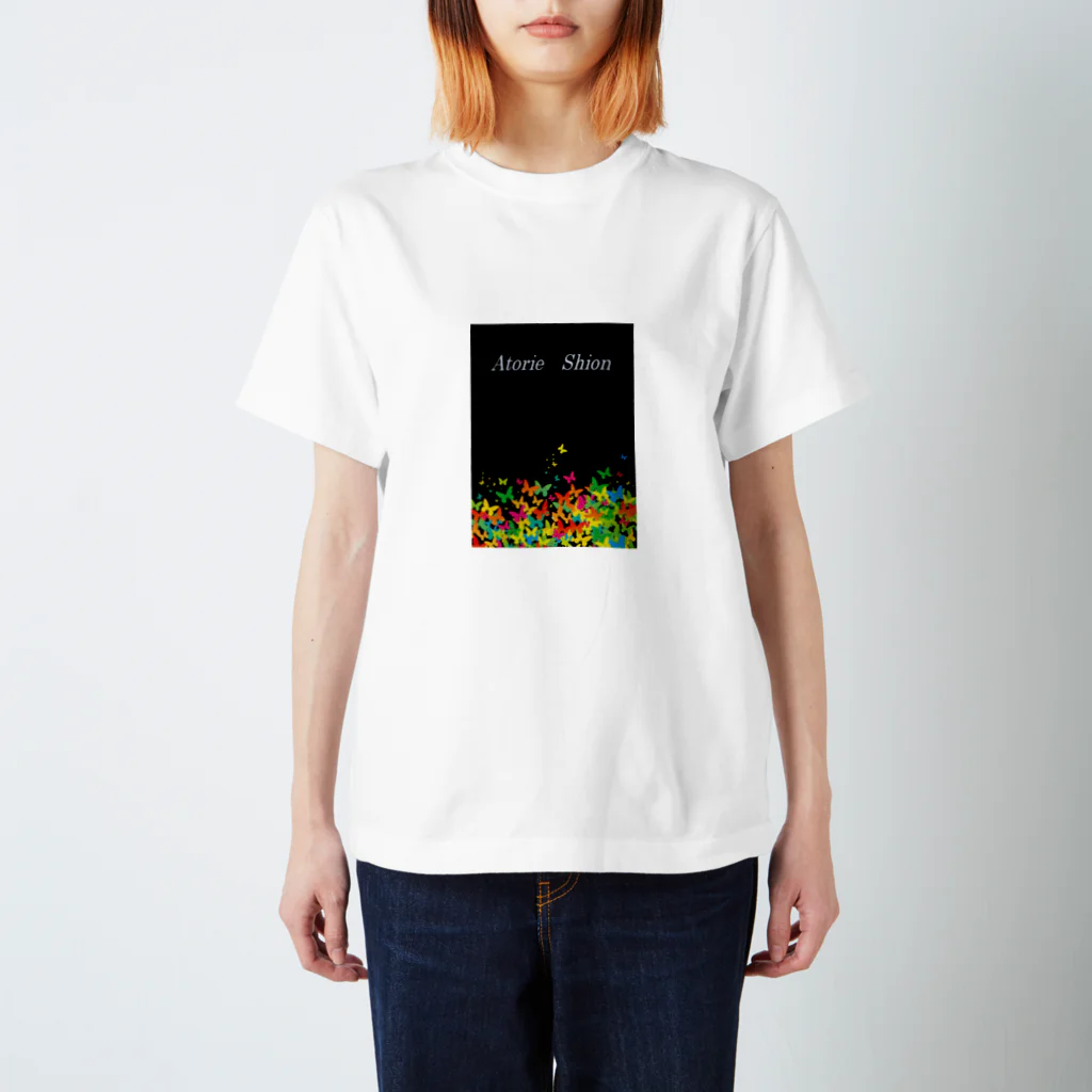 atorieshionの蝶ーatorieshion Regular Fit T-Shirt