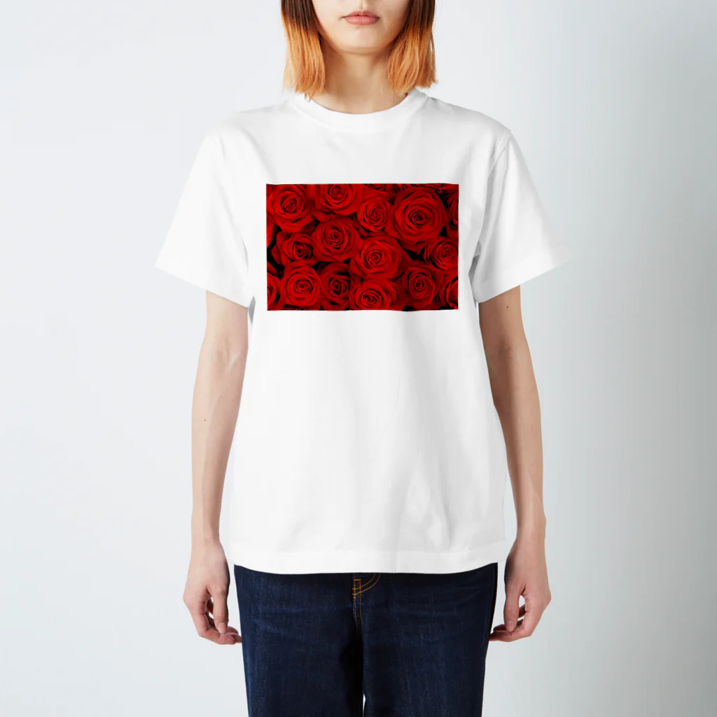 dicekの情熱の薔薇 Regular Fit T-Shirt