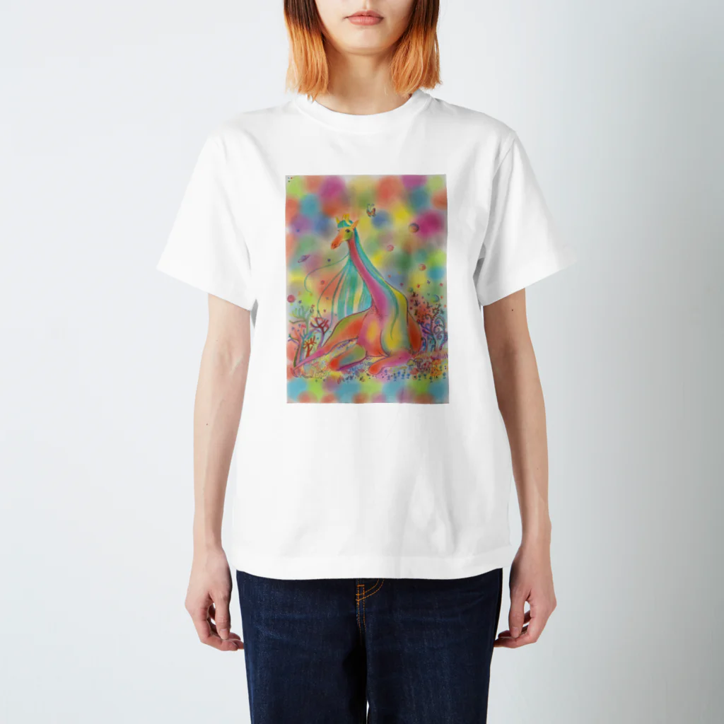 necohair.のキリン Regular Fit T-Shirt